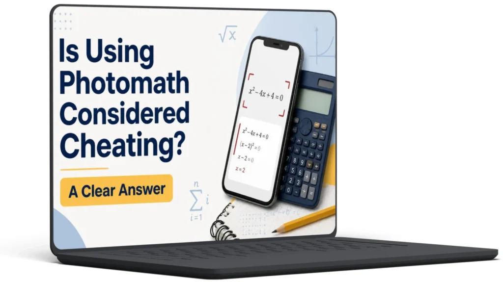 Photomath cheating solutions with ai
