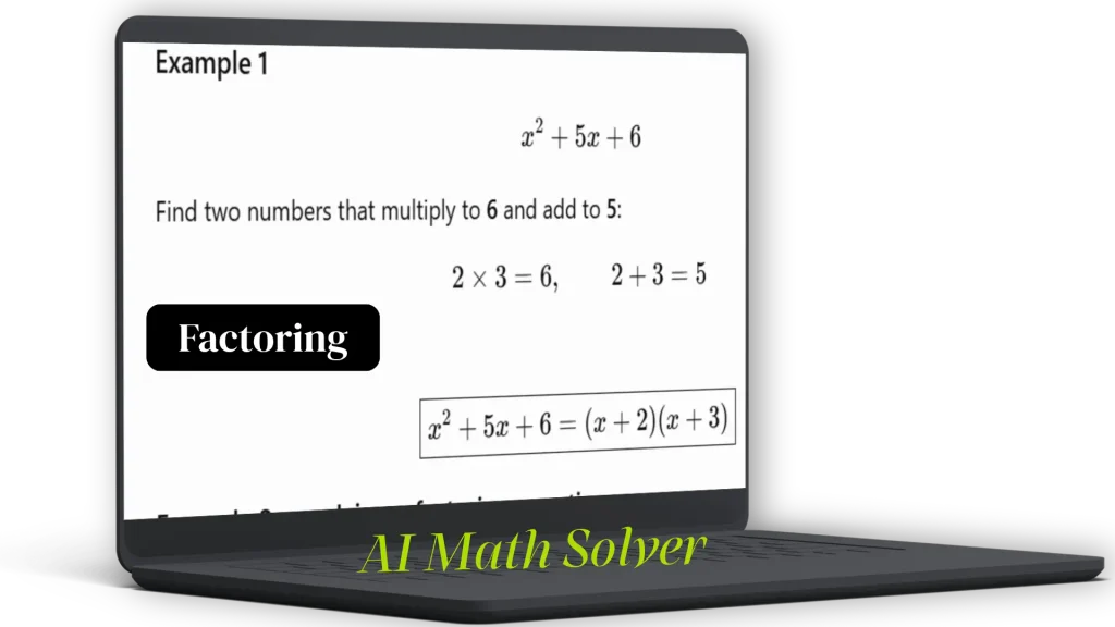 ai math solver for factoring