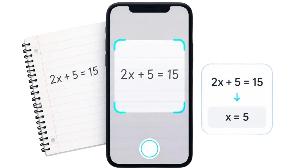 scan handwritten math problems